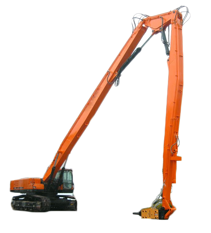 demolition boom arm